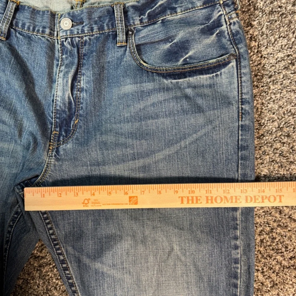 Vintage American Eagle Size 38x36 Mens Low Rise Bootcut Jeans Size